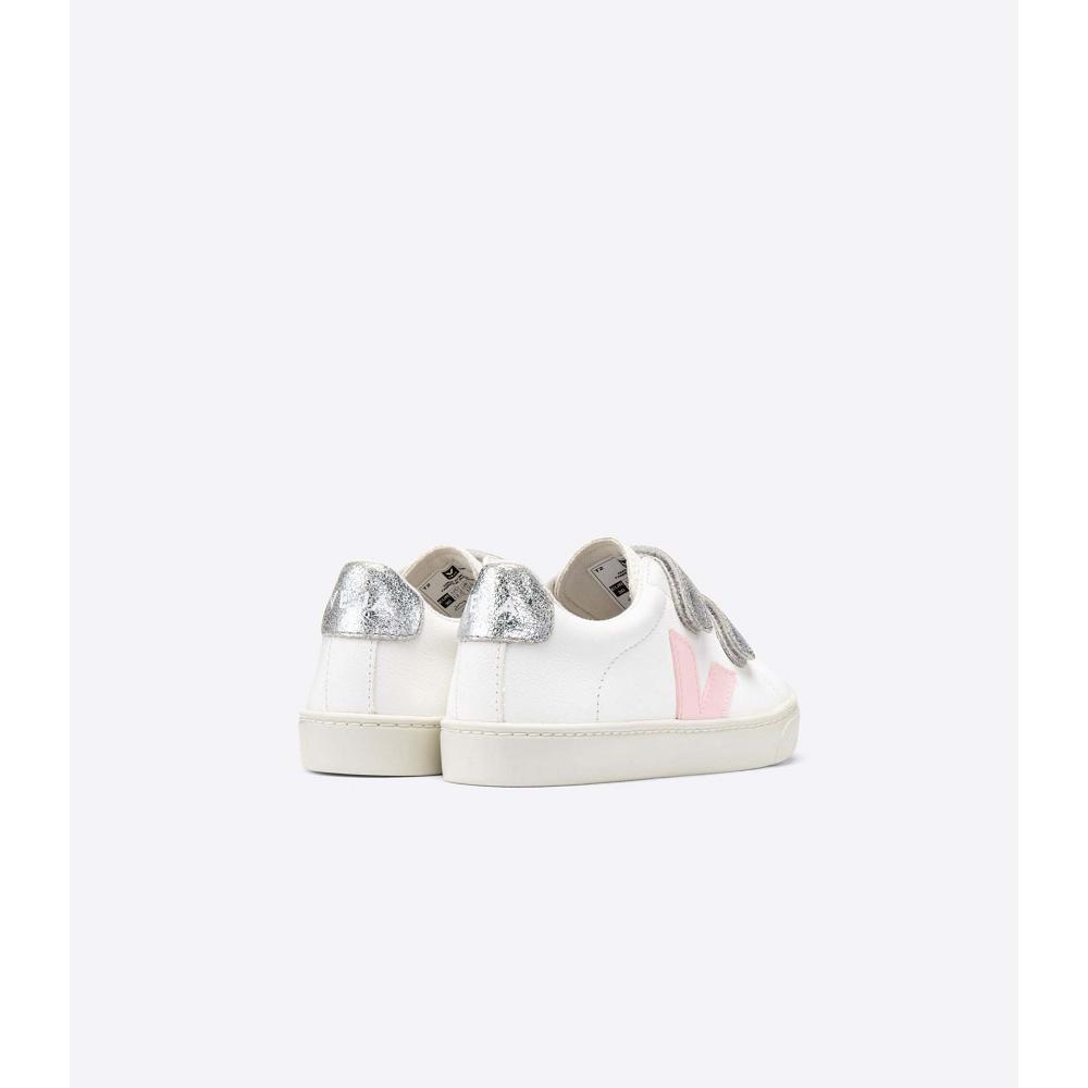 Veja ESPLAR CHROMEFREE Sko Barn White/Pink | NO 731PJJ